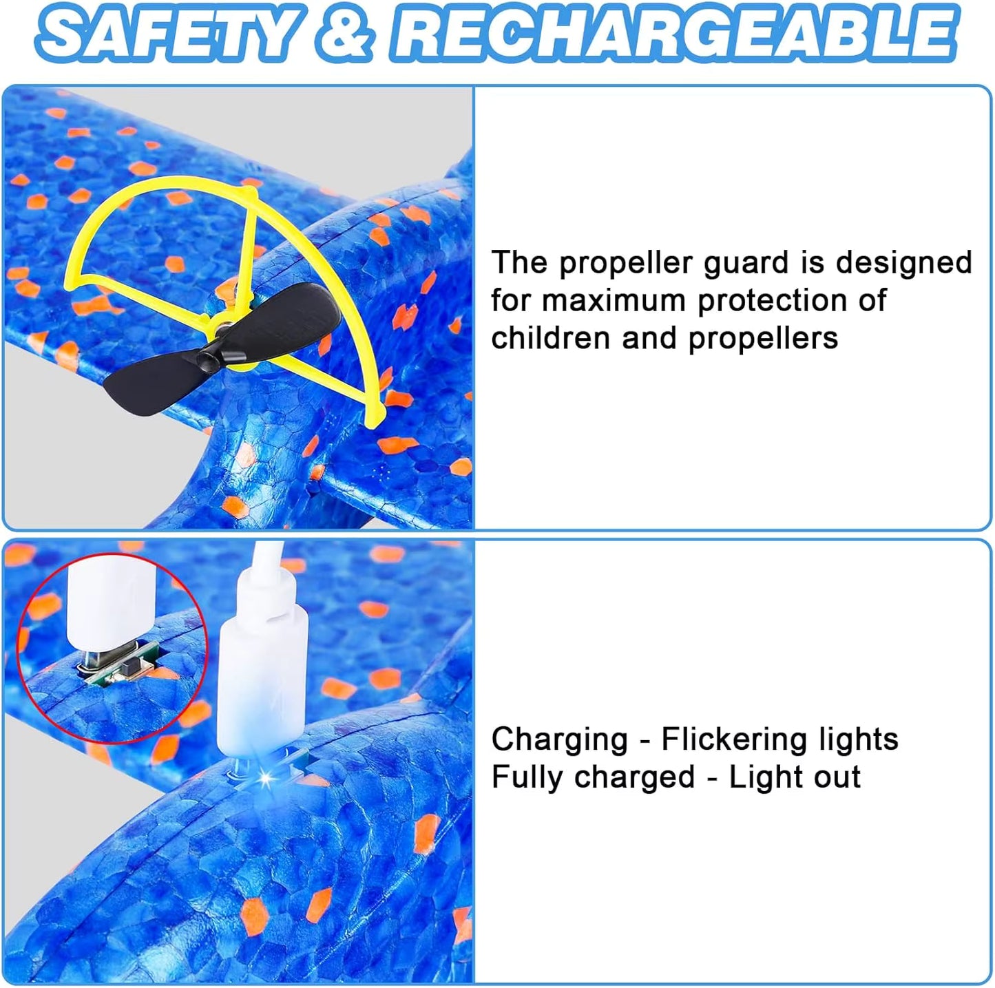 Electric Foam Plane For Kids