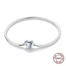 S925 Sterling Silver Charm Bracelets - 30+ Variations