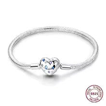 S925 Sterling Silver Charm Bracelets - 30+ Variations