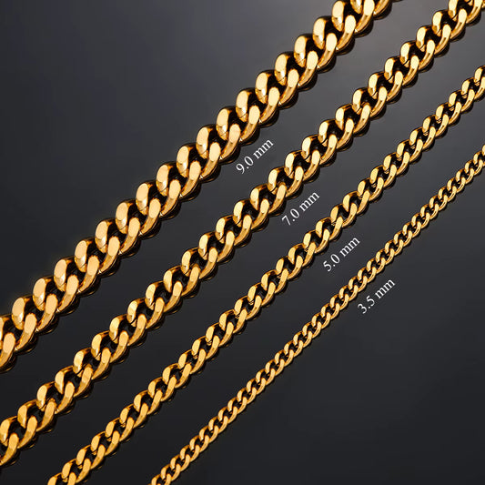 Layered Link Chain Necklace