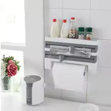 Wall-Mounted Cling Film Dispenser