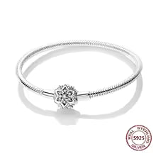 S925 Sterling Silver Charm Bracelets - 30+ Variations