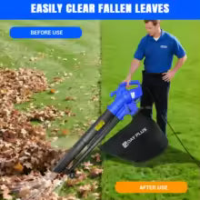 3-in-1 Lightweight Leaf Blower, Garden Vacuum and Mulcher