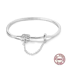 S925 Sterling Silver Charm Bracelets - 30+ Variations
