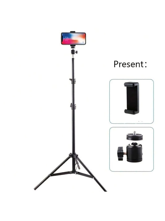 Multifunctional Tripod With Phone Holder - 63 Inch