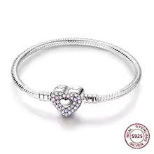 S925 Sterling Silver Charm Bracelets - 30+ Variations