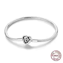 S925 Sterling Silver Charm Bracelets - 30+ Variations