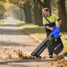 3-in-1 Lightweight Leaf Blower, Garden Vacuum and Mulcher